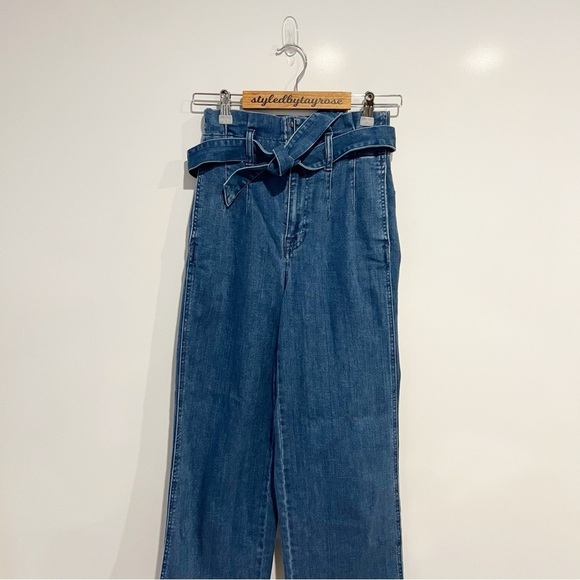 Madewell Paperbag Jeans in Flannigan Wash - Picture 6 of 11